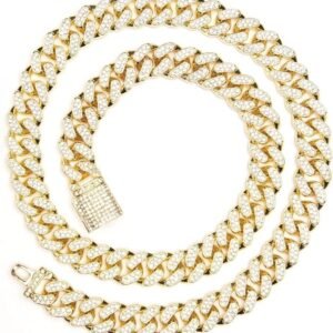 Ice Cuban Gold Chain 20 Inch