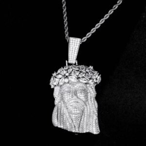 Iced Out Jesus Pendant Multi Color